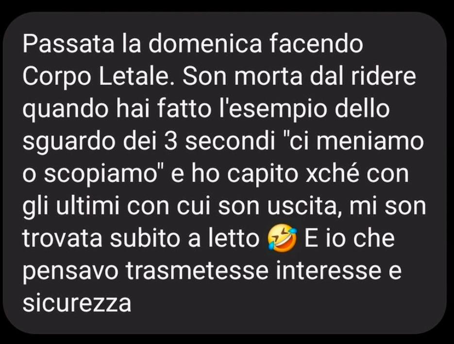 Testimonianza Instagram 1