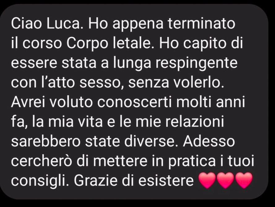 Testimonianza Instagram 1