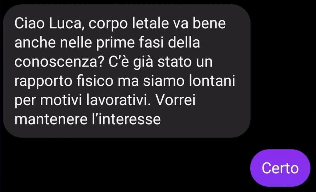 Testimonianza Instagram 1