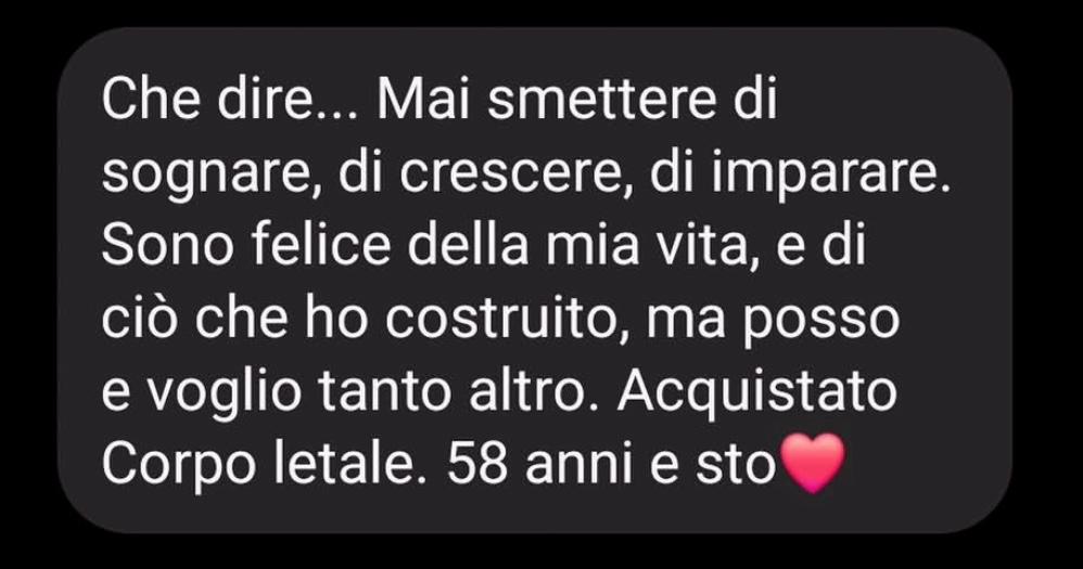 Testimonianza Instagram 1