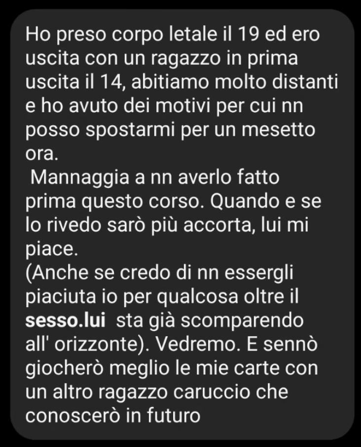 Testimonianza Instagram 1