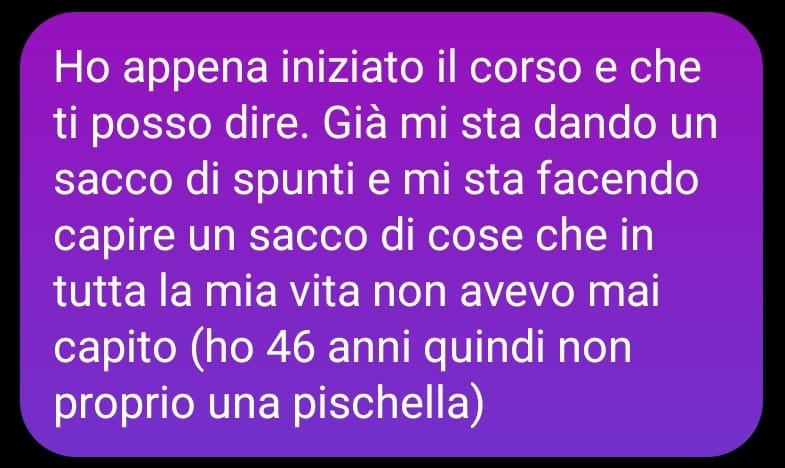 Testimonianza Instagram 2