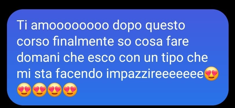 Testimonianza Instagram 3