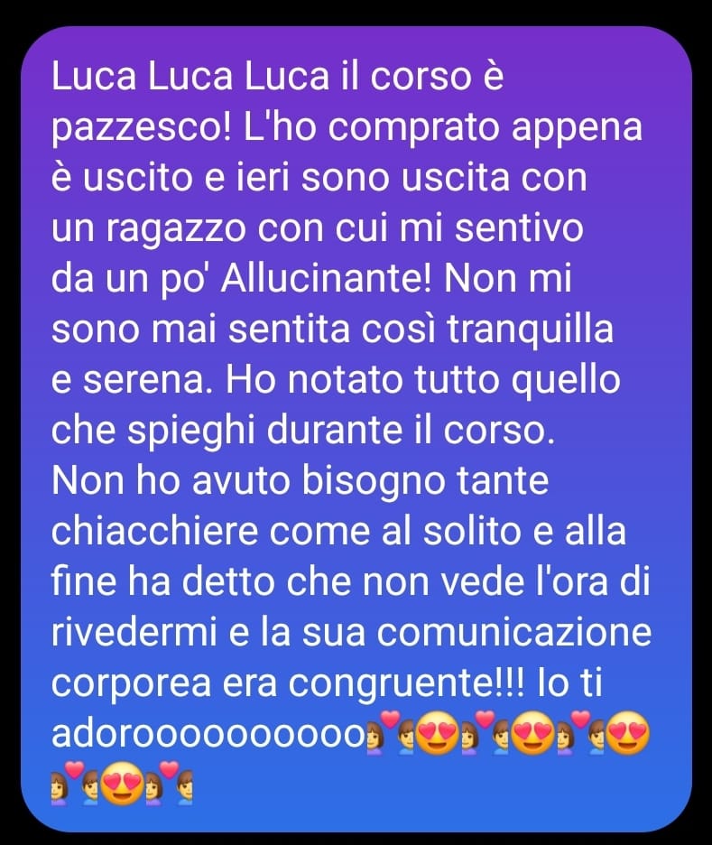 Testimonianza Instagram 4